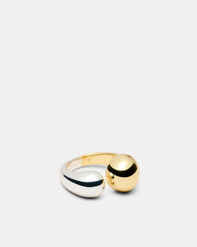 Duetto Ring - Gold Silver