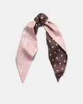 Mim Button Thin Scarf - Pink