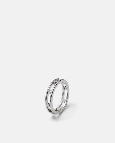 Amulet Ring - Silver