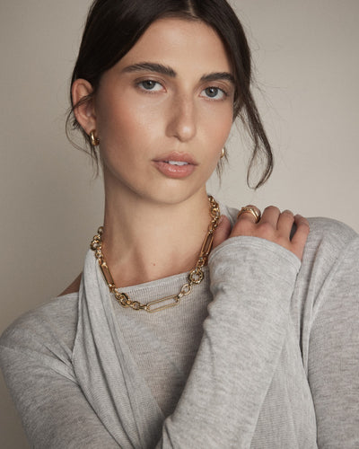 Accumulus Necklace - Gold