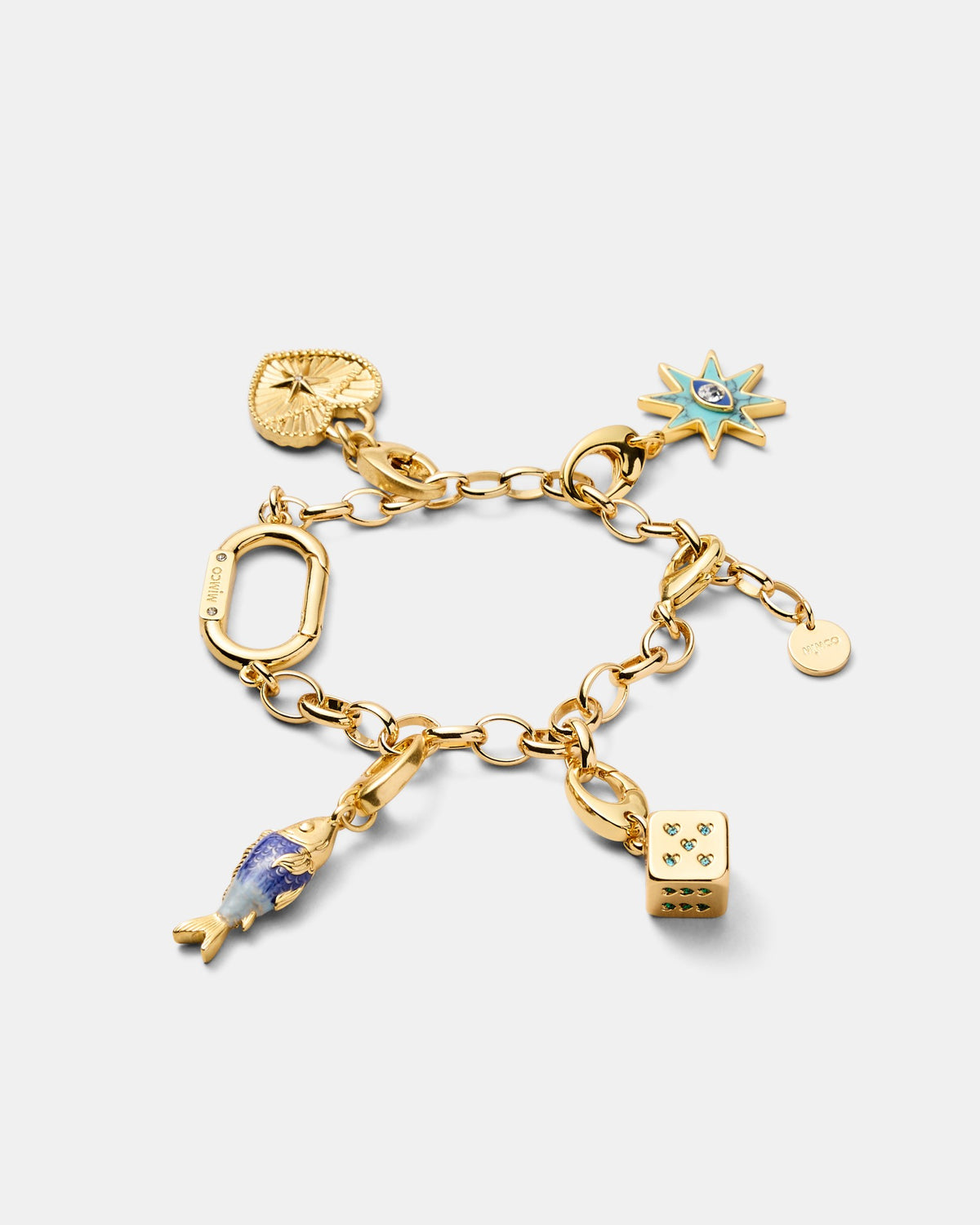 Roll the Dice Charm - Multicolour