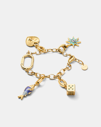 Roll the Dice Charm - Multicolour