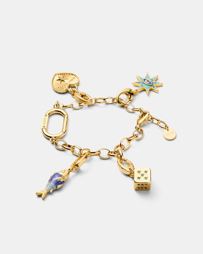 Pesce Charm - Cobalt
