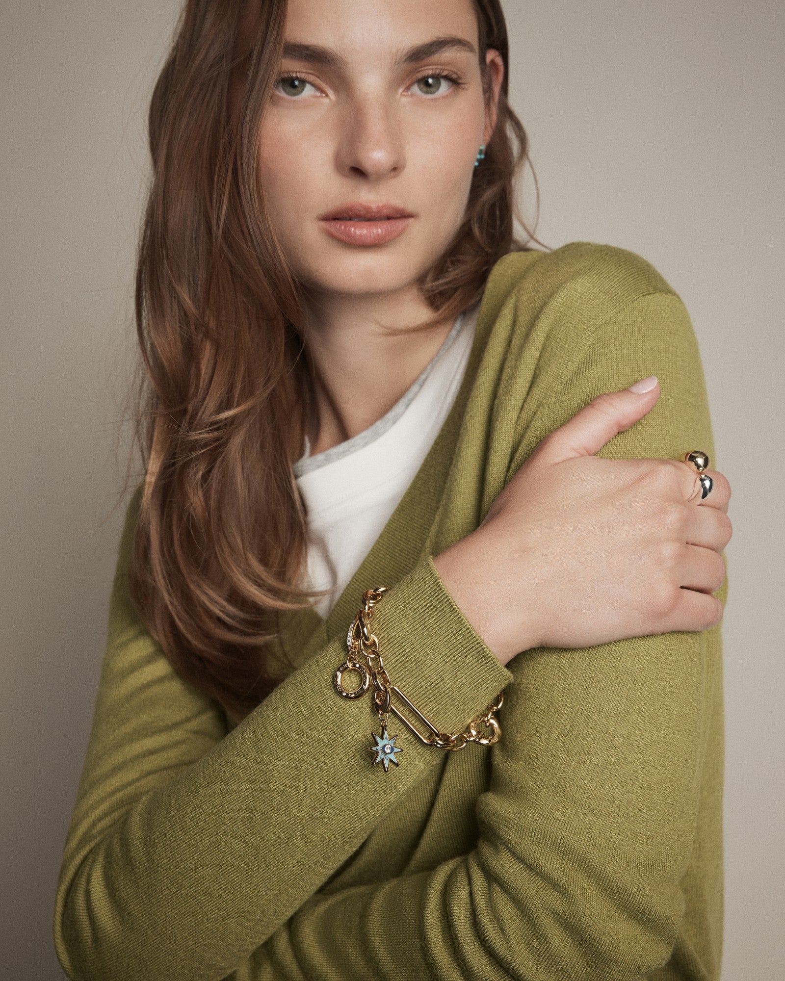 Starry Eyed Charm - Blue