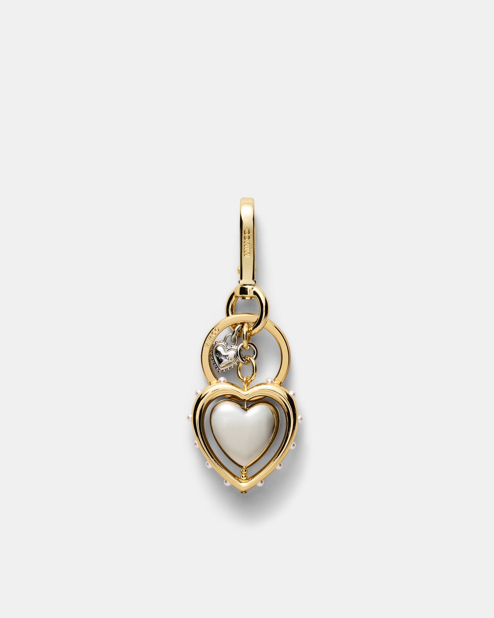 Adore Keyring - Gold Silver