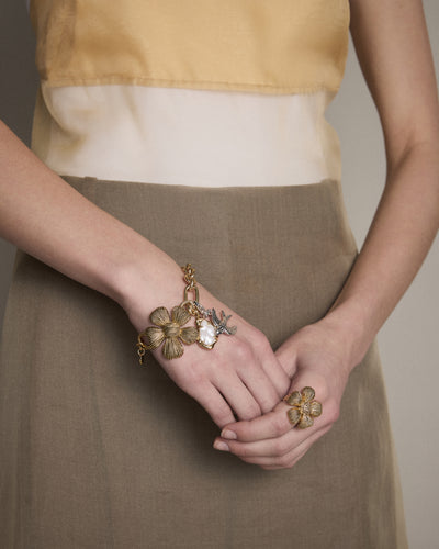 Daisy Dream Bracelet - Gold Silver