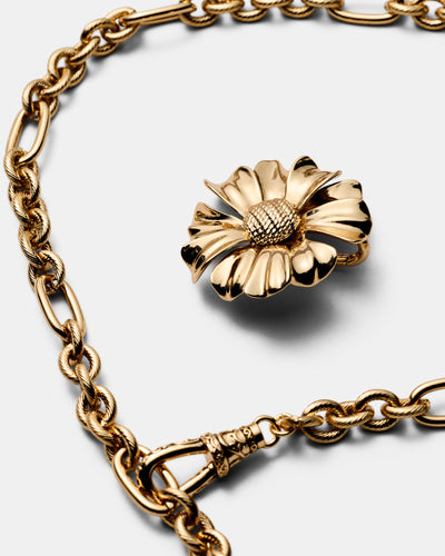 Daisy Dream Belt Necklace - Gold