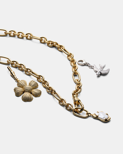 Ornithea Statement Necklace - Gold