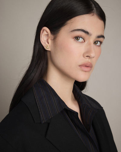 Ornithea Stud Earrings - Gold