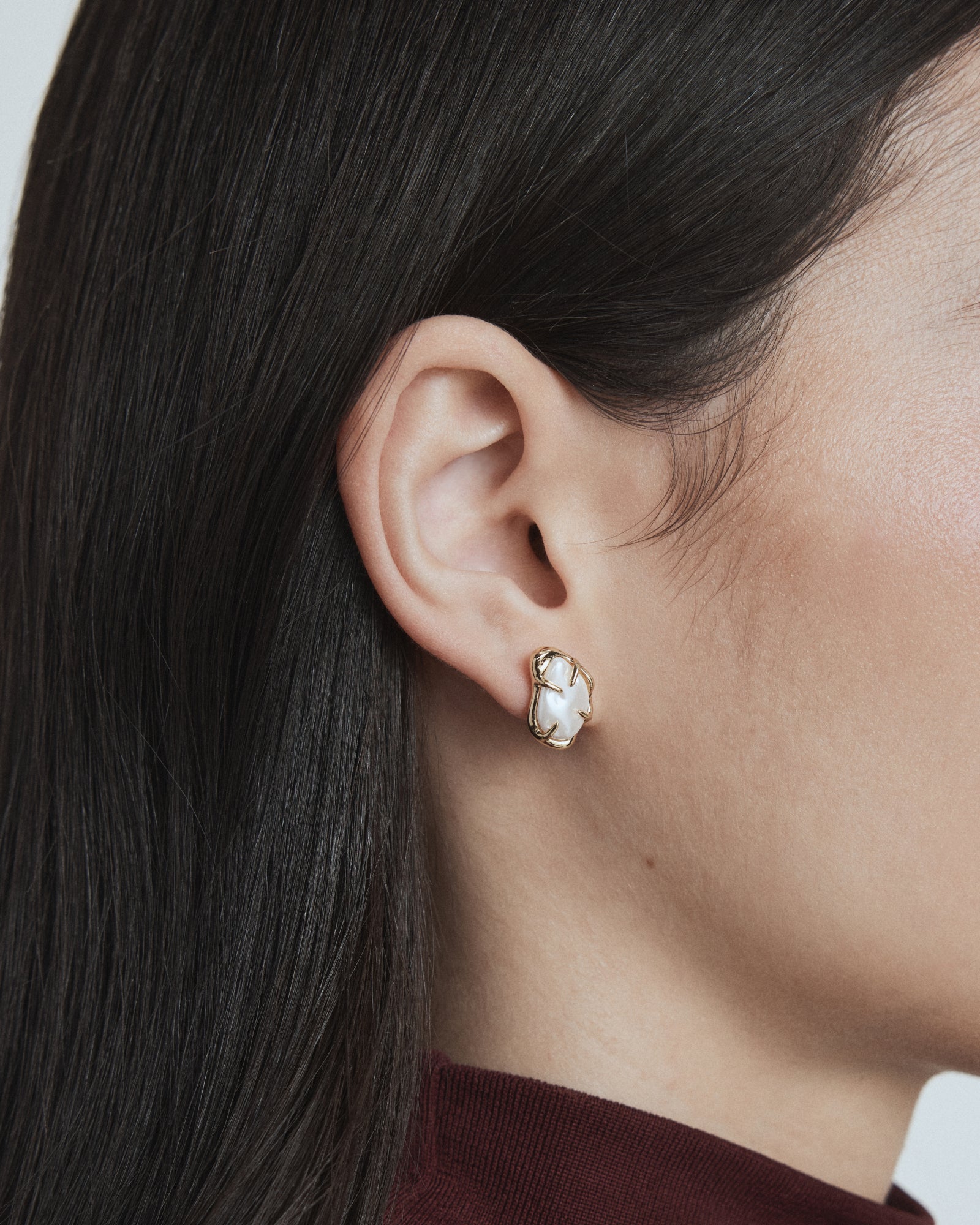 Sunray Earrings Jacket - Gold