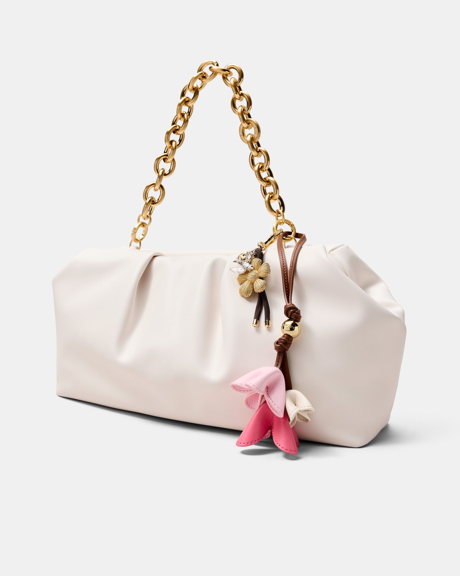 Daisy Dream Bag Charm - Gold Silver