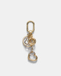 Linked Up Keyring - Gold Silver