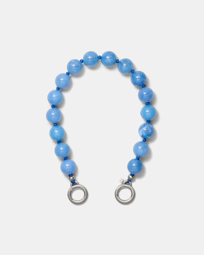 Lady M Bag Necklace - Cornflower Blue