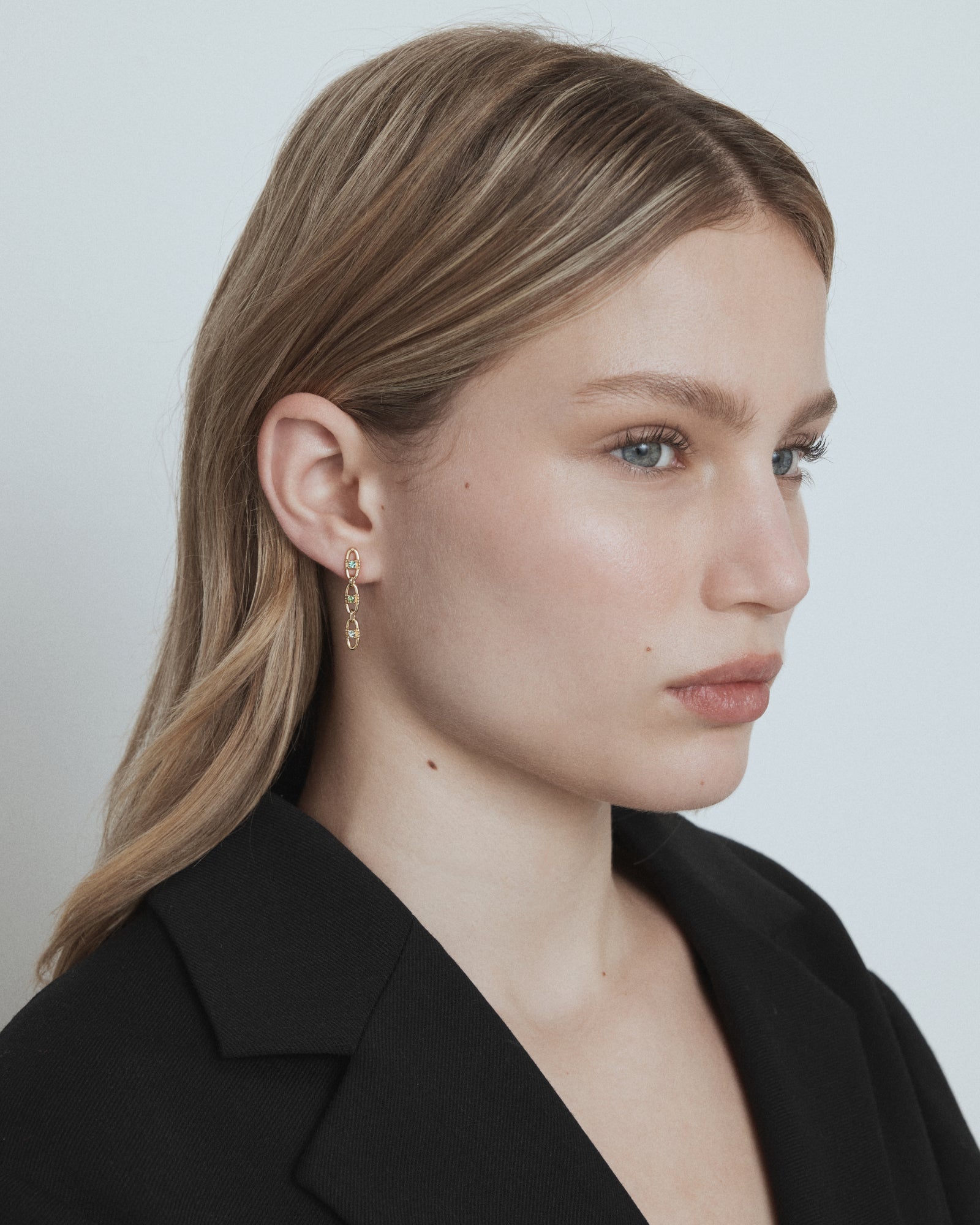 Crystallize Earrings - Thyme