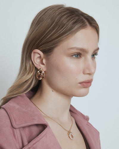 Treasure Earrings - Pink Salt