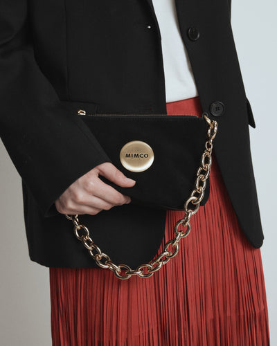 Missing Link Bag Necklace - Gold