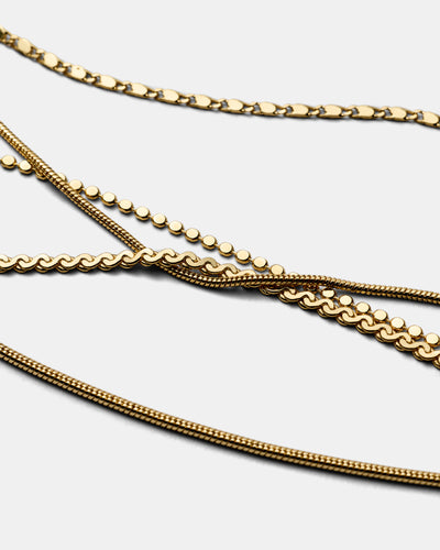 Promenade Necklace - Gold