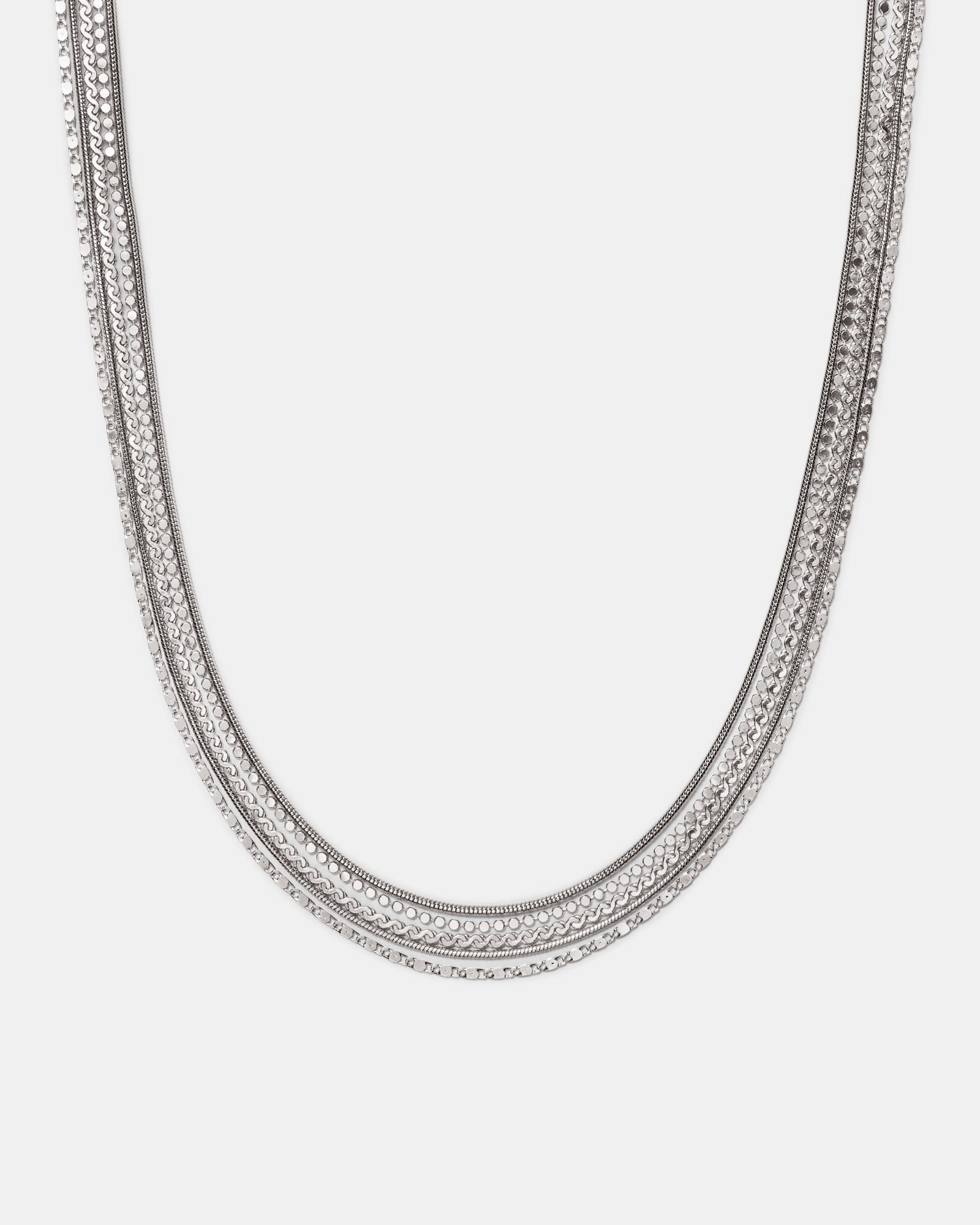 Promenade Necklace - Silver