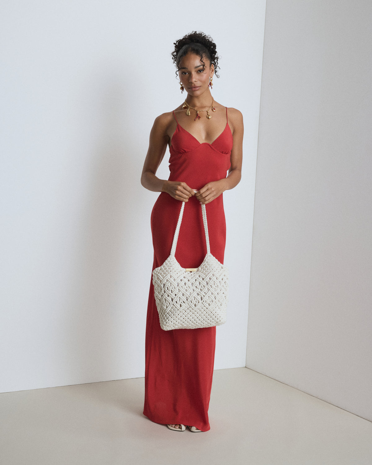 Delta Macrame Tote Bag