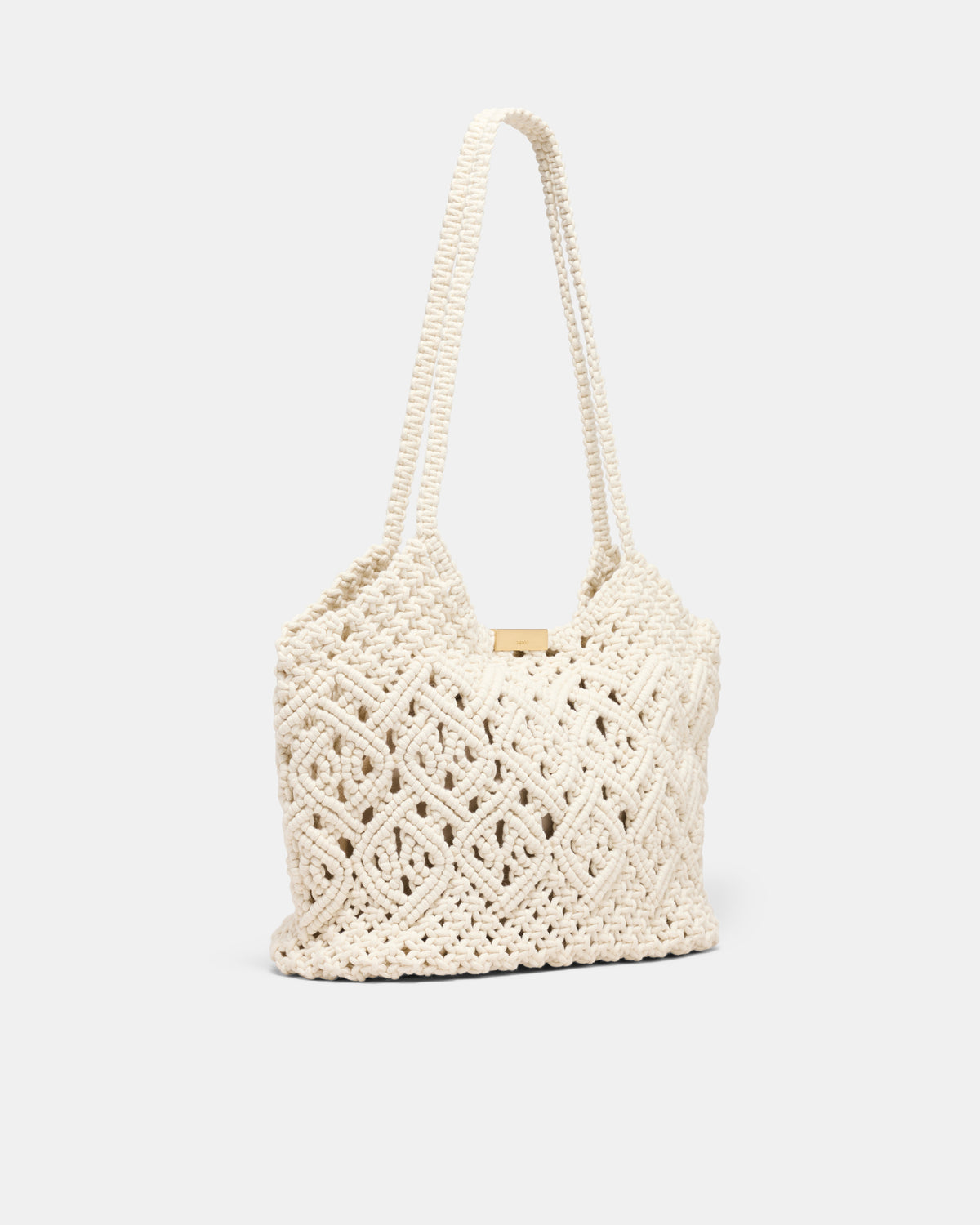 Delta Macrame Tote Bag