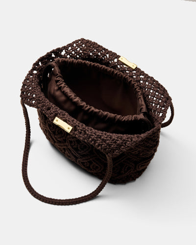 Delta Macrame Tote Bag
