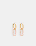 Linked Up Huggie Earrings