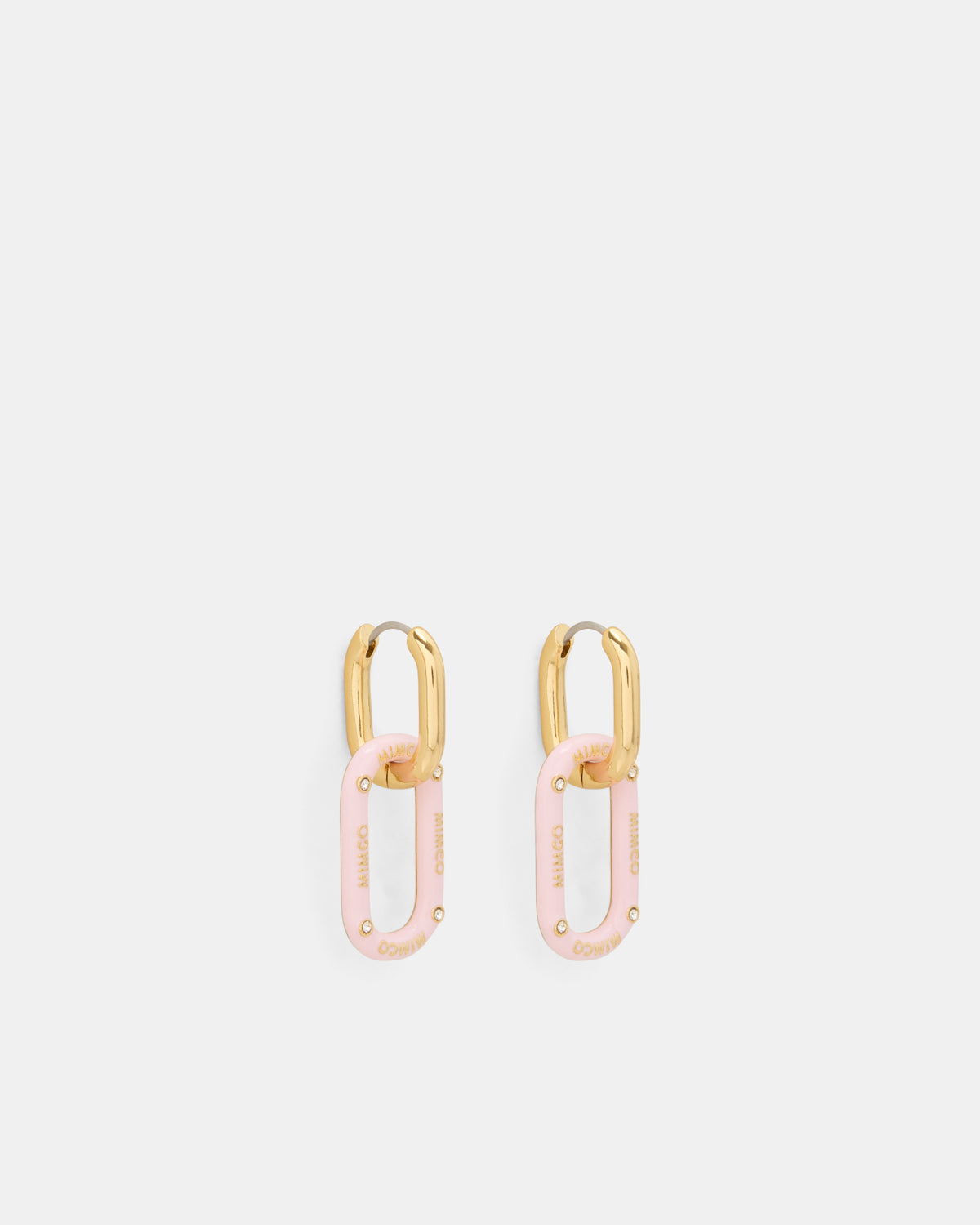Linked Up Huggie Earrings
