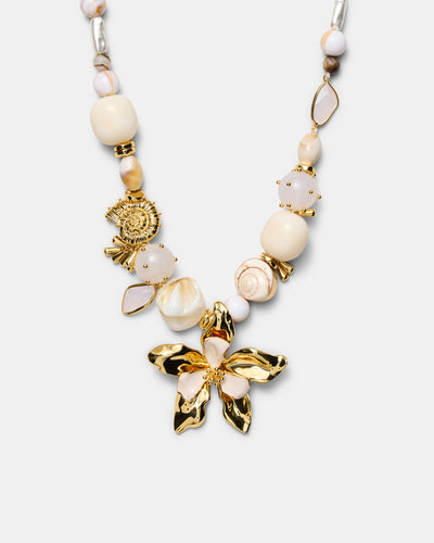 Oleander Statement Necklace