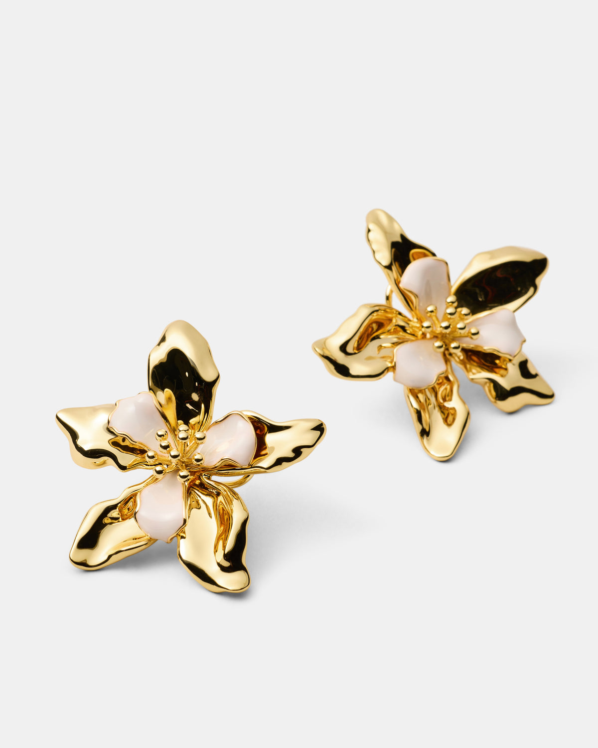 Oleander Stud Earrings
