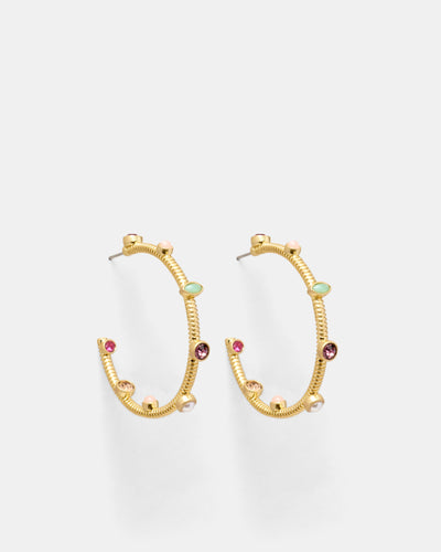 Refina Large Hoop Earrings