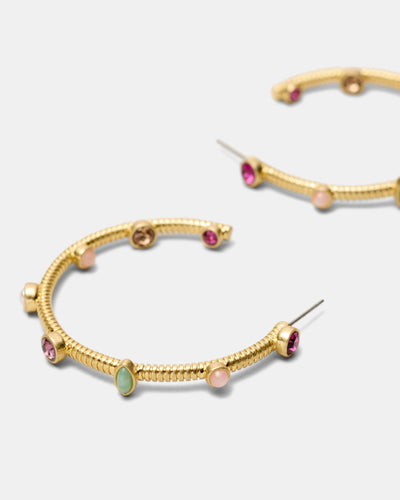 Refina Large Hoop Earrings
