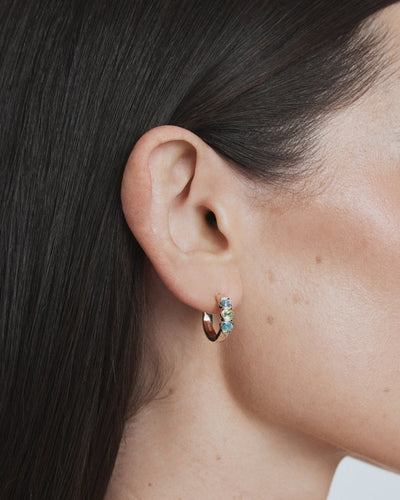 Kaleidos Huggie Earrings