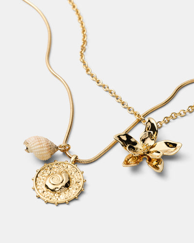 Oleander Duo Necklace