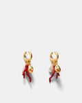 Cladiella Charm Hoop Earrings
